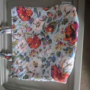 Vera Bradley Floral Quilted Tote Bag